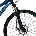 Bicicleta Sherwood Dama R26-21V Dis.alum.13.5 Bco-Cel-Vde